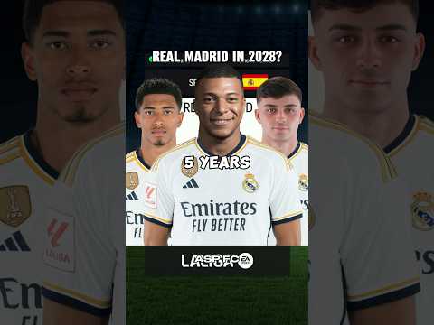 What will the Real Madrid team look like in 5 years according to FC 24?
