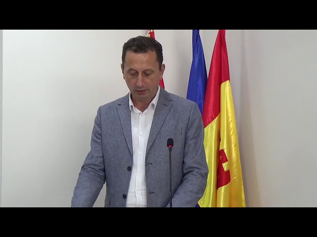 Прес конференција на градоначалникот Мицевски за случувањата во МЗ Мождивњак