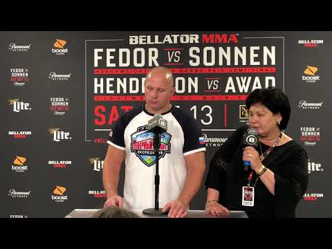 Bellator 208 SCRUM: Fedor Emelianenko talks beating Chael Sonnen, Ryan Bader matchup & more