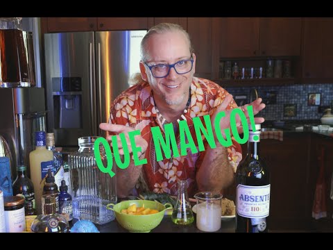 Que Mango!  A new absinthe punch for Tiki Caliente