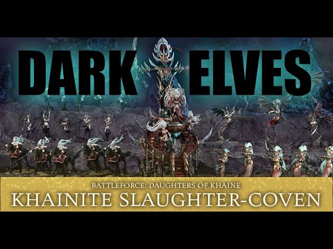 Battleforce Breakdown: DAUGHTERS Of KHAINE Games Workshop Warhammer Age Sigmar Dark Aelves Elves