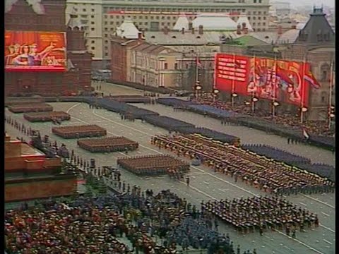 HD Soviet October Revolution Parade, 1984 Парад 7 Ноября