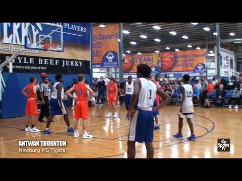 Antwan Thornton - Newburg Middle School Basketball 2017-18