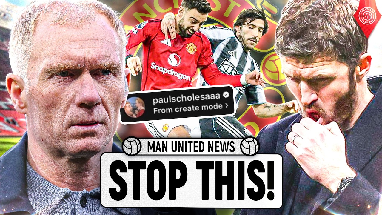 Paul Scholes HITS OUT At Michael Carrick On Social Media! | Man United News
