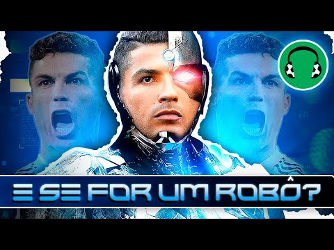 ♫ E SE CR7 FOR MESMO UM ROBÔ? [Lyric Video] | Paródia Natural - Imagine Dragons