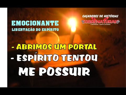 ATAQUE ESPIRITUAL - ESPÍRITO TENTOU INCORPORAR EM MIM - ABRIMOS UM PORTAL