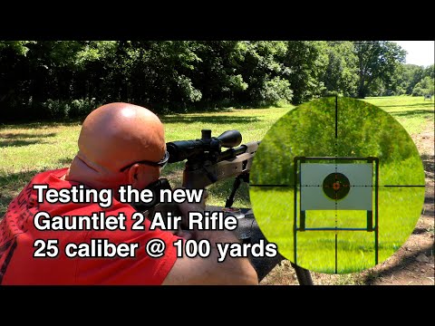 Testing The Gauntlet 2 Airgun at 100 yards