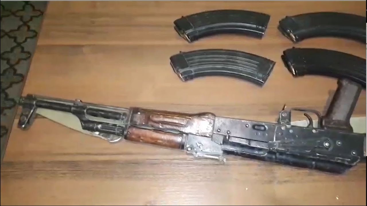 Վարդենիսի ոստիկանները Արցախից բերված «Կալաշնիկովի» ինքնաձիգ են հայտնաբերել