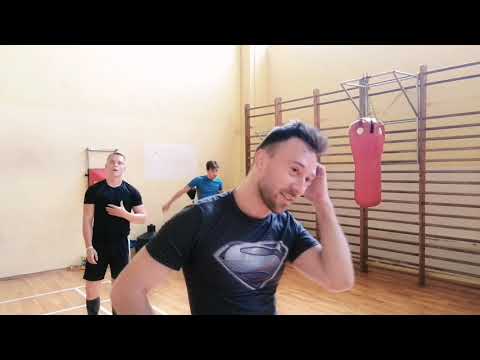 Trening bokserski naszej drużyny