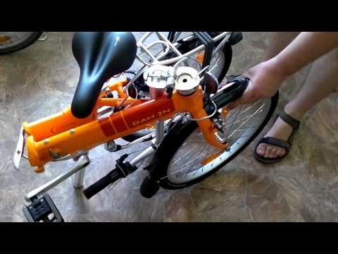 Skládací kolo Dahon Vitesse D7 - skládání - VeloRama.cz