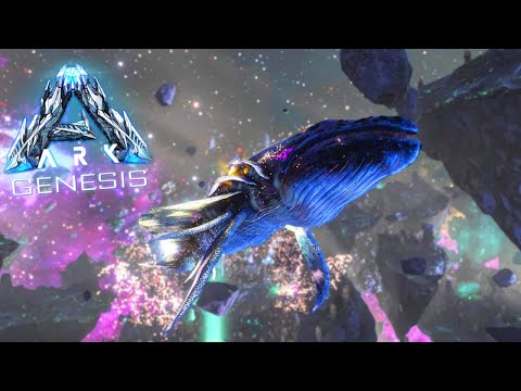 ARK GENESIS #22 - I found the BIGGEST Lunar CREATURE on ARK!