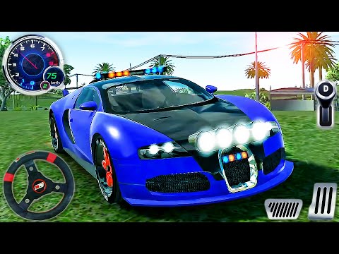 Bugatti Veyron Police Car Driving & Drift Simulator - European Luxury Cars #5 - Android GamePlay