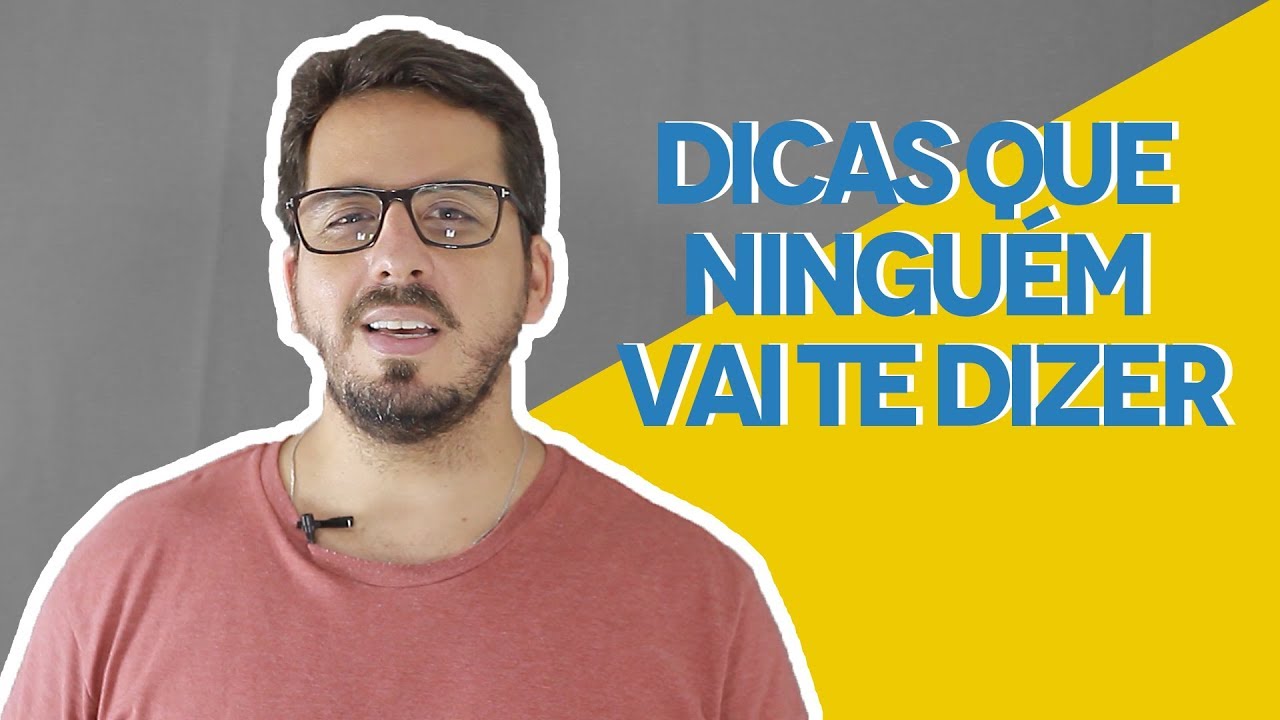 DICAS QUE NINGUÉM VAI TE DIZER! | Augusto Uchoa - Comunicação Criativa