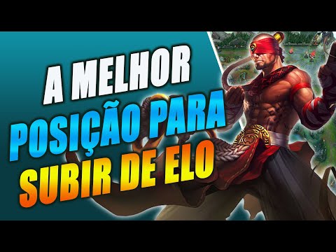 A MELHOR POSIÇÃO PARA SUBIR DE ELO e porquê é a JUNGLE 👀 - MUDANÇAS