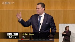 Gerhard Kaniak - Tabak- und Nichtraucherschutzgesetz - 10.12.2025