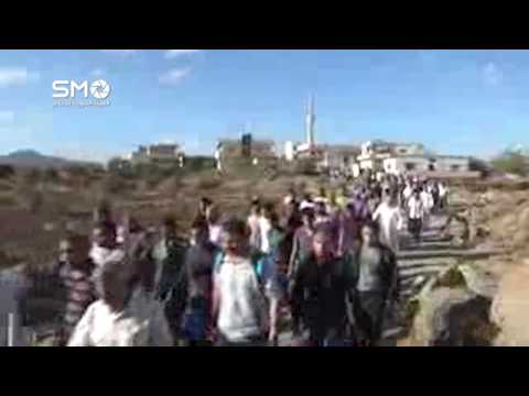 تشييع وزير الإدارة المحلية الدكتور يعقوب العمار في بلدة نمر في ريف درعا