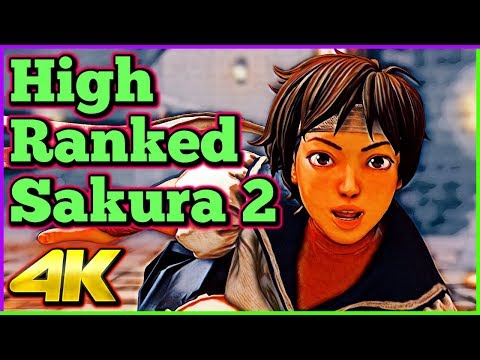 High Ranked Sakura Compilation 2 | Street Fighter 5 AE | 4K Ultra HD - 60fps - PC | Shadaloo Stew