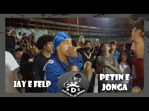 MELHOR DA NOITE🔥|JONGA E PETIN X FELP E JAY |FINAL | 41ª EDIÇÃO BATALHA DA SERRA - 2023