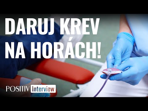 Darování krve příjemně? Mobilní odběrové centrum v Beskydech