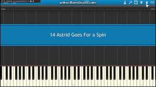 Piano Synthesia - 14. Astrid Goes For a Spin Arr. by Alex Sheen