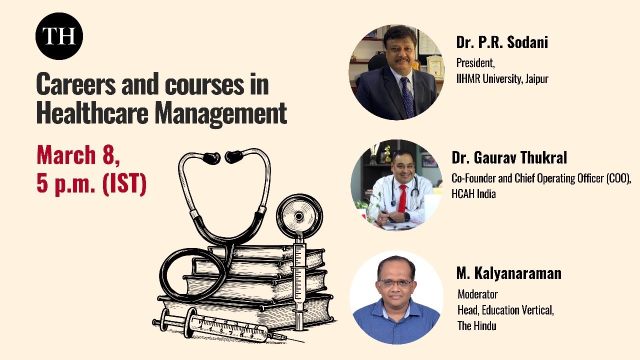 Careers and courses in Healthcare Management