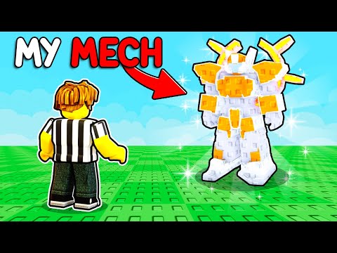 I Built THE STRONGEST MECH in Roblox build a mech...