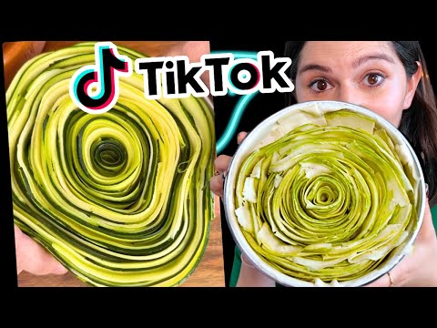 TARTA de FLOR de ZUCCHINI - DESMINTIENDO RECETAS VIRALES 2025