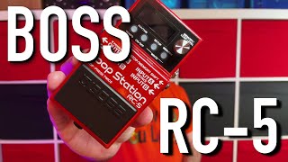 Video thumbnail for Boss RC-5 Loop Station Pedal Review & Overview by JohnPaul Music UK