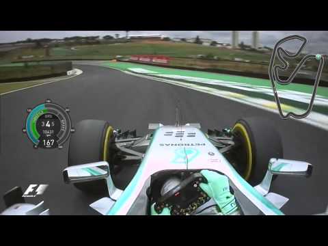 2014 Brazil GP Rosberg Onboard