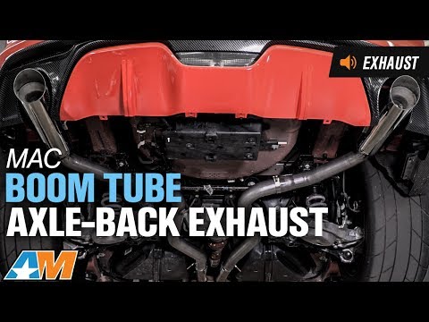 2015-2017 Mustang (EcoBoost) MAC Boom Tube Axle-Back Exhaust - Fastback Sound Clip & Install
