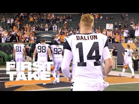 Max shocks Stephen A. with take on Bengals QB Andy Dalton | First Take | ESPN