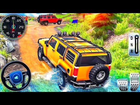 OFFROAD Land Cruiser Jeep Driving-Real 4x4 Suv Hummer Hill Drive simulator-android gameplay