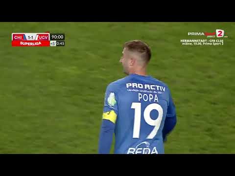 GOOOL DANIEL POPA ! Chindia Targoviste  vs  CSU Craiova 1 - 1   (etapa 6)