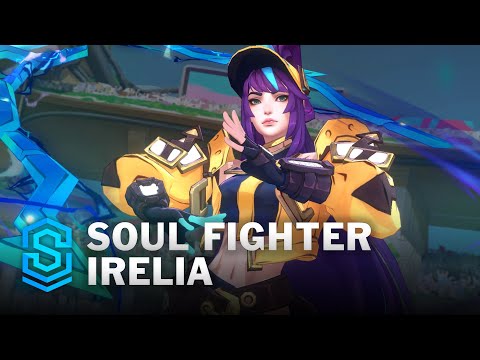 Soul Fighter Irelia Wild Rift Skin Spotlight