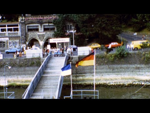 Germany 1988 - On the boat from Köln to Koblenz (silent super 8mm film)