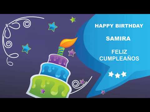 Samira  BIRTHDAY- Card  - Happy Birthday