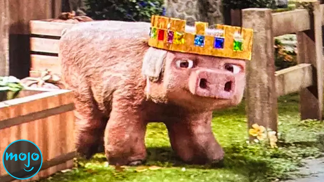 Top 10 Things Only Minecraft Players Noticed In A Minecraft Movie