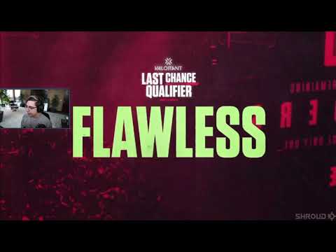 Shroud reacts to Cloud9 Blue vs 100 Thieves - VCT NA Last Chance Qualifier - (MAP 2, HAVEN)