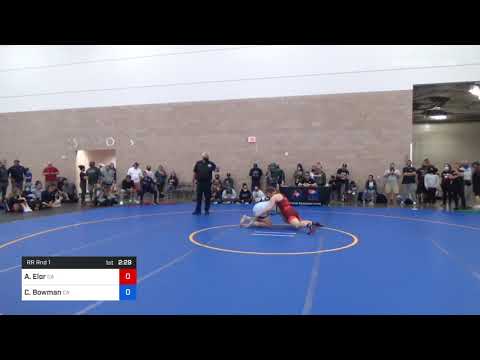 68 Kg Rr Rnd 1 - Amit Elor, Ca Vs Cheyenne Bowman, Ca