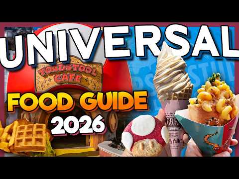 Universal Studios Hollywood FOOD GUIDE 2026 | EVERY Restaurant & Menu