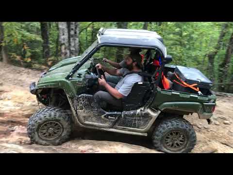 Yamaha Viking on Dragon’s Back in the North Cumberland WMA near Royal Blue