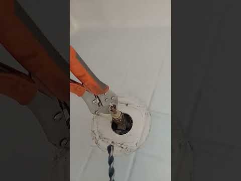 Easy way to remove Moen shower valve