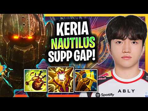 T1 KERIA NAUTILUS IS UNFAIR! 🔥MASTERCLASS🔥 | T1 Keria Nautilus SUPPORT Guide Patch 26.3