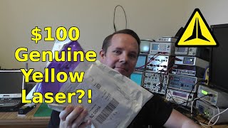 Yellow DPSS Laser for under $100?! Unboxing, Review & Measurement with a Raspberry Pi Spectrometer