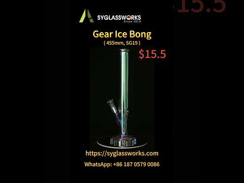Gear Ice Bong #paraphernalia #csc #420daily #glass #710dabs #bud #cannabissocialclub #cannabisstore