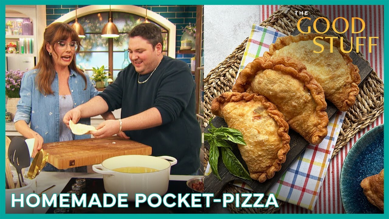 Homemade Pocket-Pizza Recipe | The Good Stuff with Mary Berg