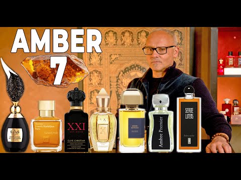 7 UNIQUE AMBER FRAGRANCES - PERFECT FOR WINTER, GLORIOUS IN SUMMER