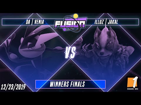 Fusion #3 - DA | Venia (Greninja) Vs. Illuz | Jakal (Wolf) - Winners Finals - Smash Ultimate