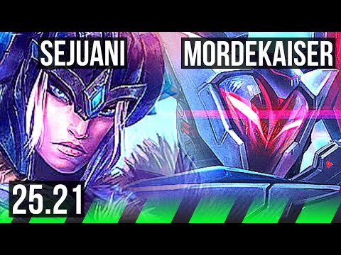 SEJUANI vs MORDEKAISER (JGL) | NA Master | 25.21