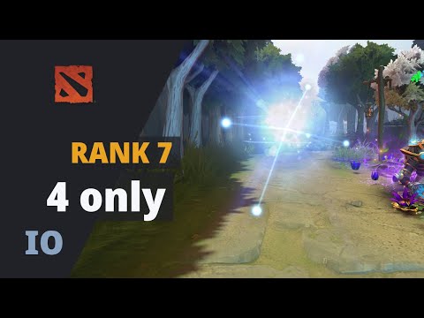 4 only (Rank 7) plays Io Dota 2 Full Game